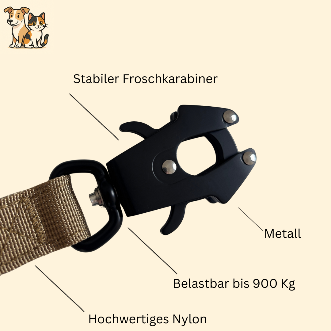 Paw Lounge 360° Hundeleine – Verdrehsicher, robust & leicht